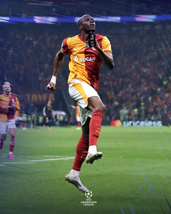 Nigeria and Galatasaray striker Victor Osimhen