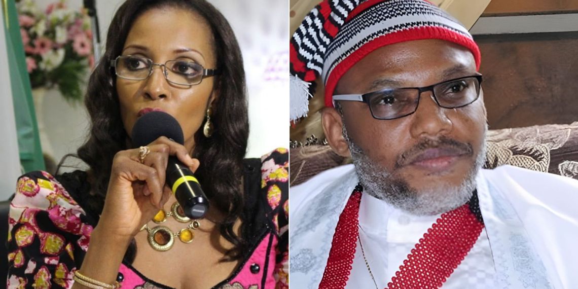 Bianca Ojukwu and Nnamdi Kanu