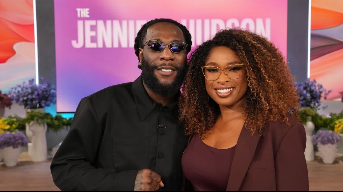 Burna Boy Shines on The Jennifer Hudson Show-OLORISUPERGAL MEDIA
