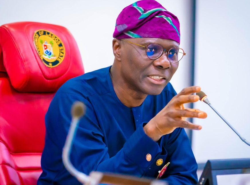Lagos State Governor, Sanwo-Olu.