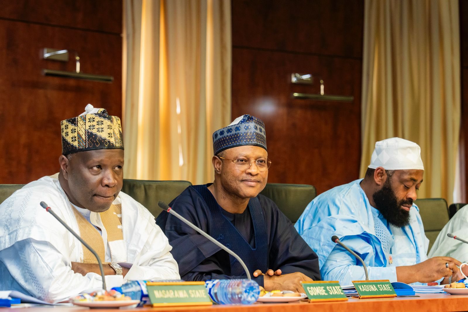 Governor Muhammadu Inuwa Yahaya, Governor Uba Sani and Governor Dikko Umaru