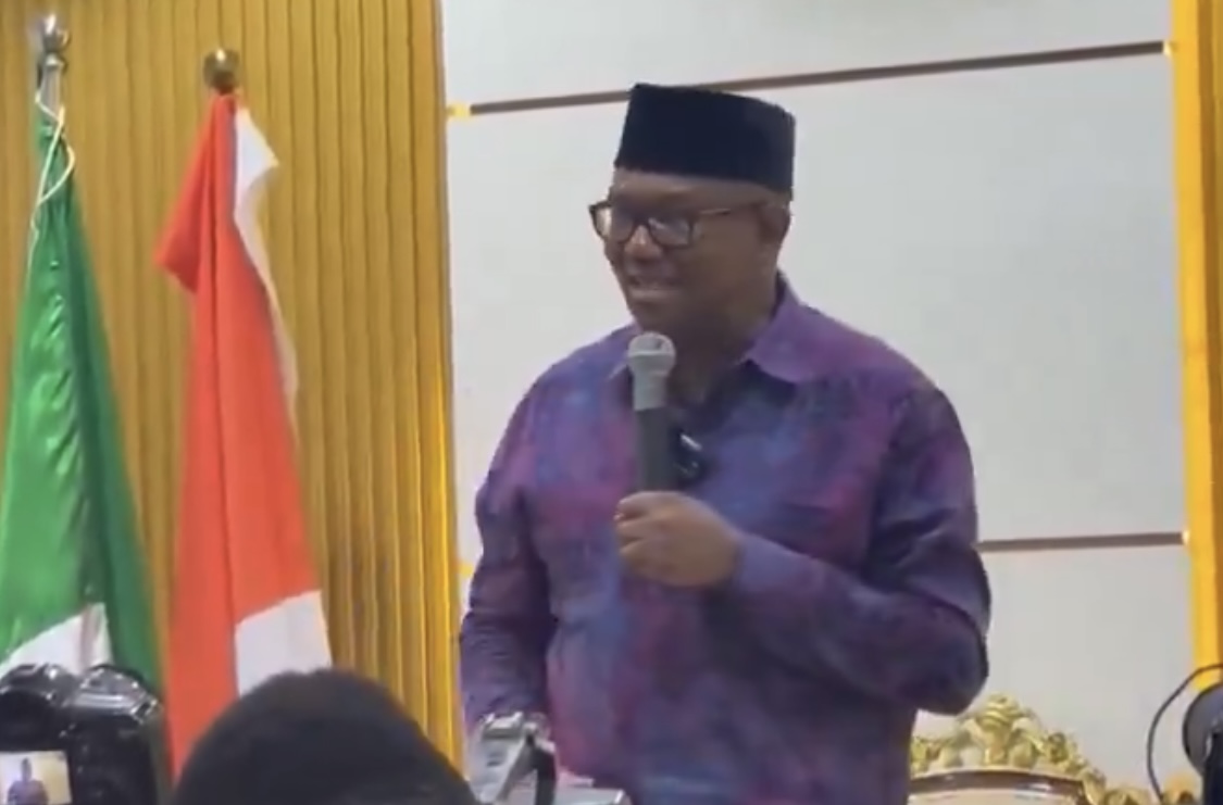 Obi speaking in Kaduna