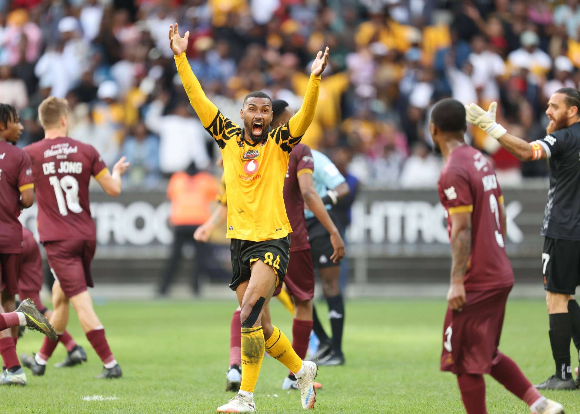 Kaizer Chiefs in action