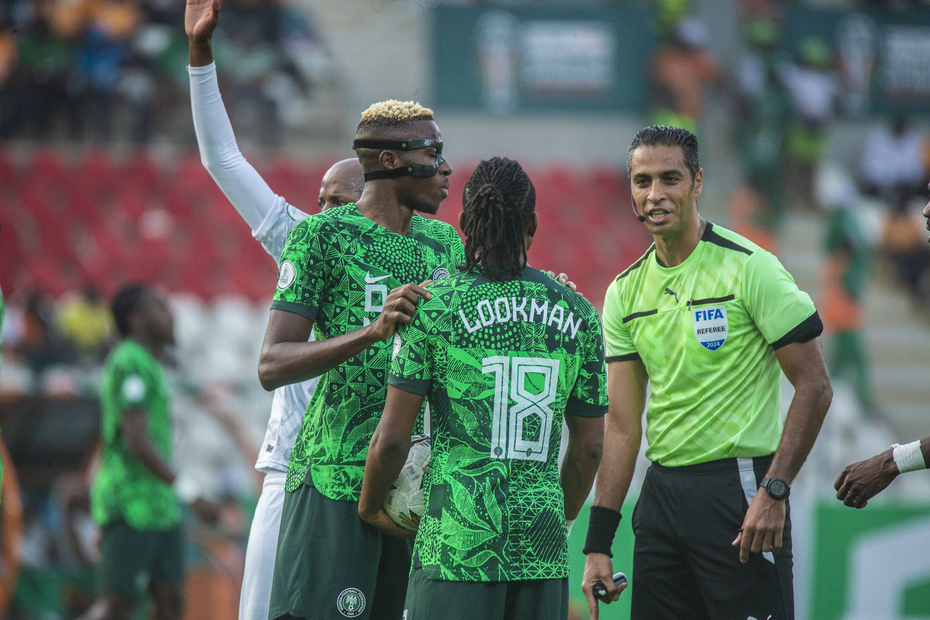 Victor Osimhen and Ademola Lookman