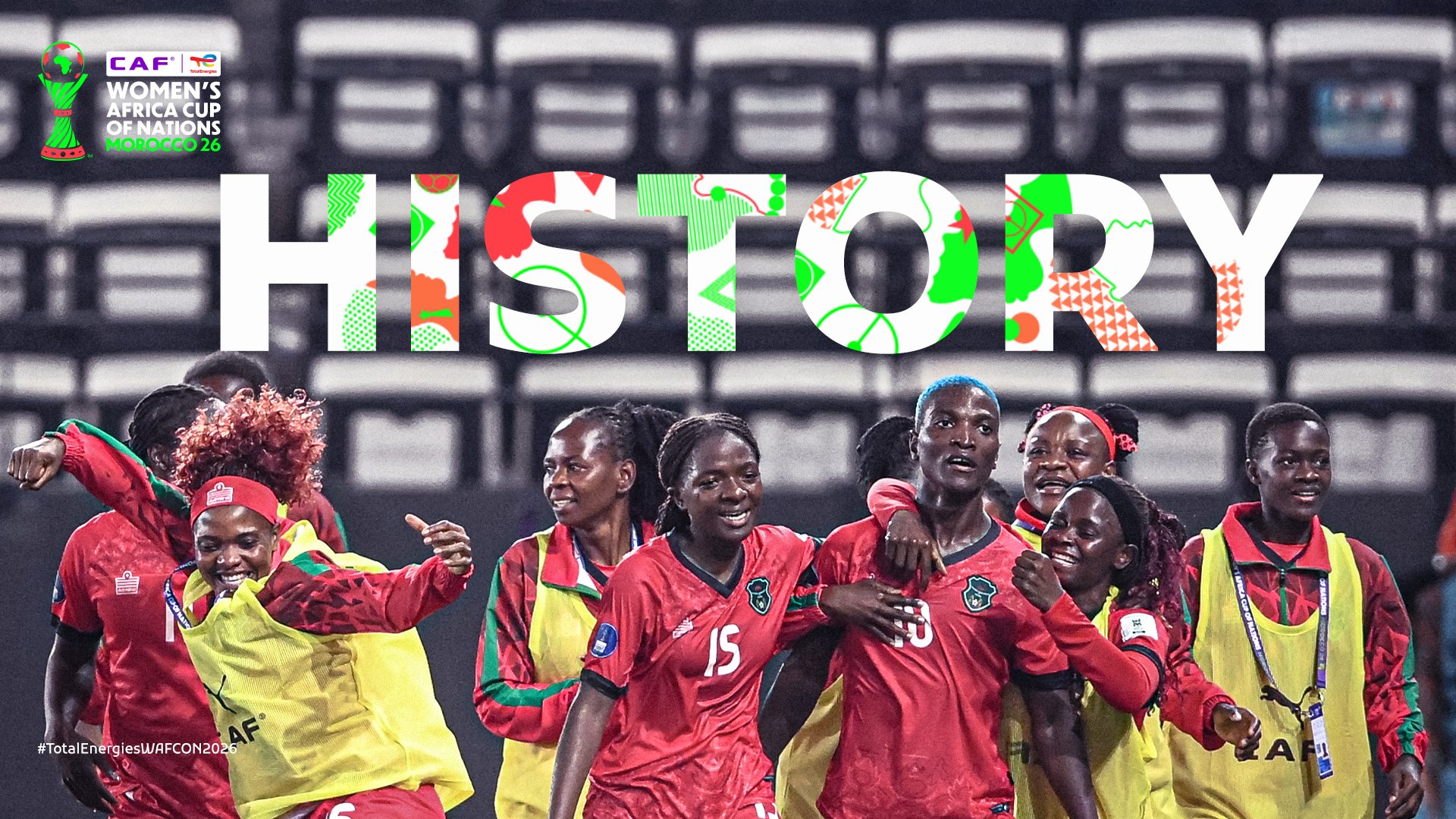 History was made. (PHOTO CREDIT: CAF Women on X)