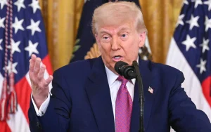 US President Donald Trump 