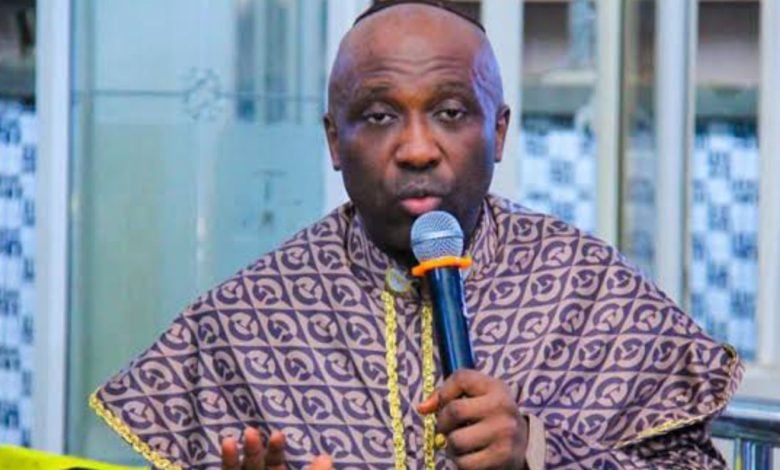 Primate Elijah Ayodele, leader of INRI Evangelical Spiritual Church, Lagos