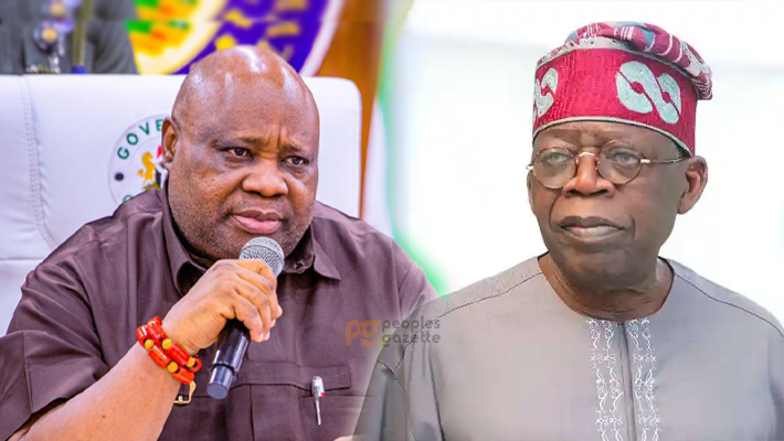 Governor Ademola Adeleke and President Bola Tinubu